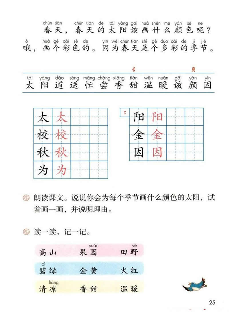 第4課《四個太陽》